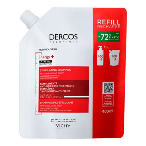 VICHY DERCOS SH ENERG ESTIM ANTICAIDA x400ml REFIL