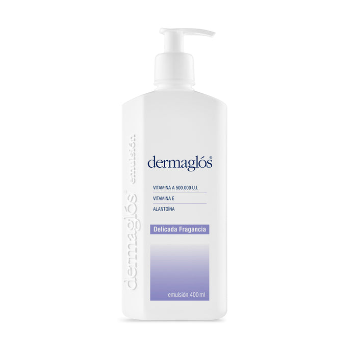 DERMAGLOS DELICADA FRAGANCIA:emuls.x 400 ml