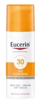 EUCERIN SUN OIL CONTROL TOQUE SECO FAC F30 x50ml