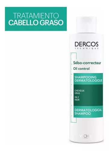 VICHY DERCOS SH SEBO CONTROL GRASO NORMAL x200ml