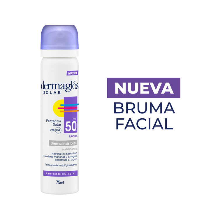 DERMAGLOS SOLAR F50 FACIAL BRUMA 75 ML