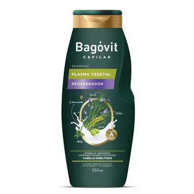 BAGOVIT CAPILAR PLASMA VEGETAL shampoo x 350 m