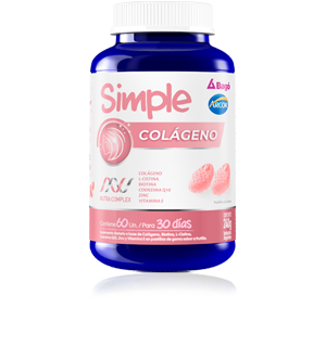 SIMPLE COLAGENO pastillas de goma x 60