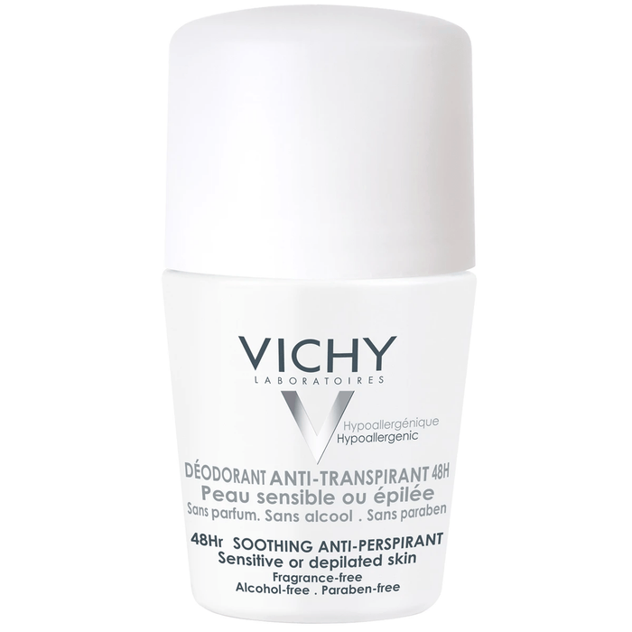 Vichy Desodorante Roll On X 50ml Antitranspirante Piel Sensible