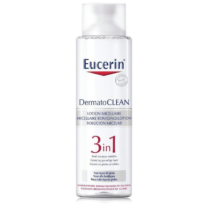 Eucerin Dermatoclean Loción Micelar Limpiadora 3 En 1 X 400