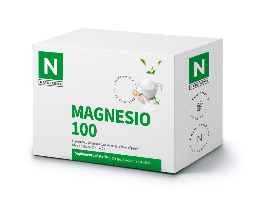 NATUFARMA MAGNESIO 100 x 60cap