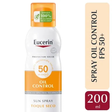 EUCERIN SUN SPRAY TRANSP TOQUE SECO F50 x200ml