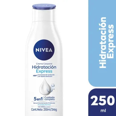 NIVEA CRE CORP HIDRAT EXPRESS NORMAL 5en1 x250m