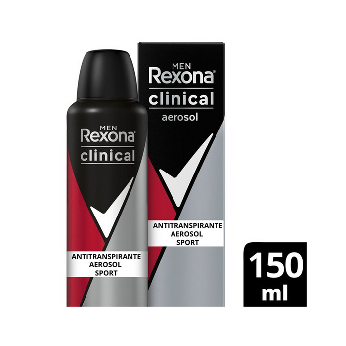 REXONA DEO AER ANT MEN CLINICAL SPORT x150ml