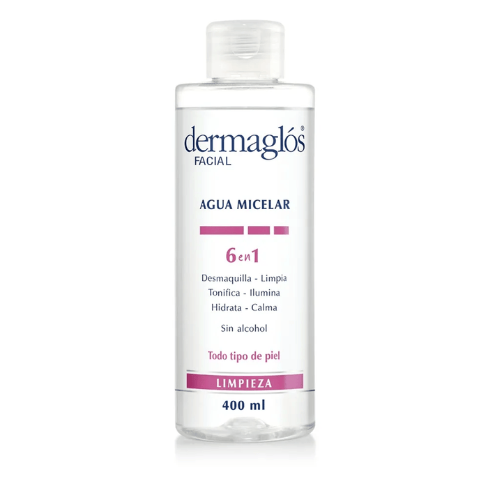 Dermaglos Facial Agua Micelar 400 Ml