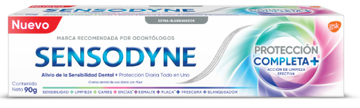 SENSODYNE CRE DENT PROTECCION COMPLETA+ x90gr