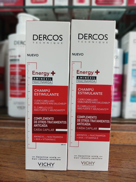 COMBO DERCOS SHAMPOO ANTI-CAIDA x2
