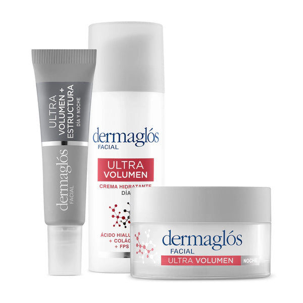 Combo Dermaglos facial ultra volumen