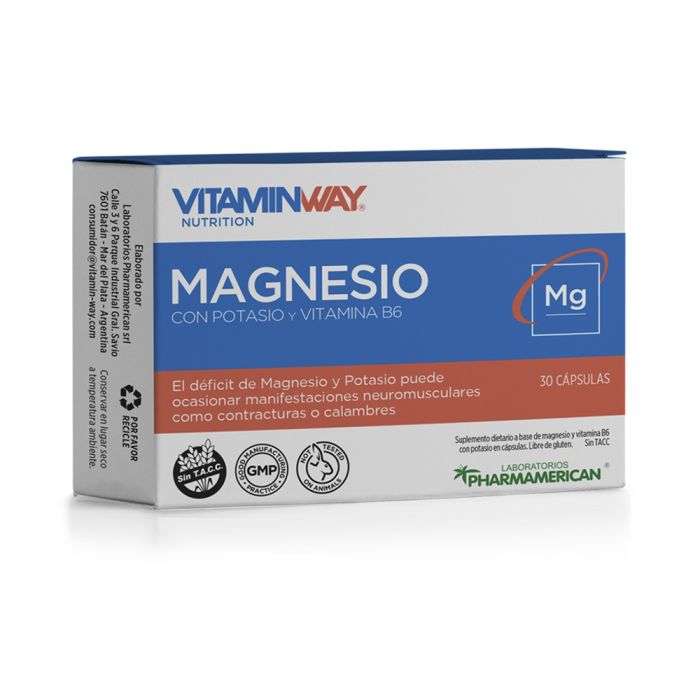 MAGNESIO VITAMIN WAY comp.x 30