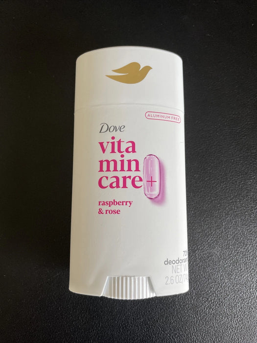 DOVE DEO BARRA VITAMIN CARE RASPBERRY&ROSE x74g