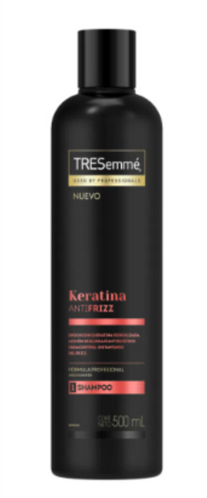 TRESEMME SH KERATINA ANTI- FRIZZ C/BOMBA x500ml
