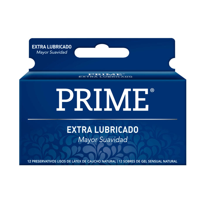 Prime Preservativo Extra Lubricado X 12