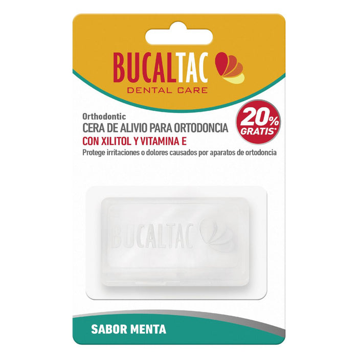 Bucal Tac Cera Para/ortodoncia Menta X6 