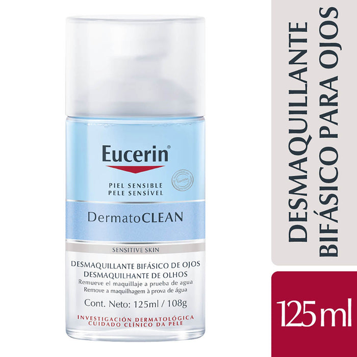 Eucerin Dermato Clean Demaq Ojos Bifasico X125ml