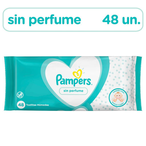 Pampers Toallitas Humedas S/perfume X 48