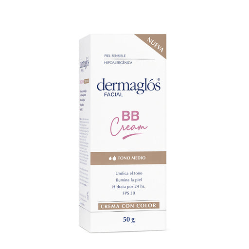 Dermaglos F Bb Cream Tono Medio X 50g