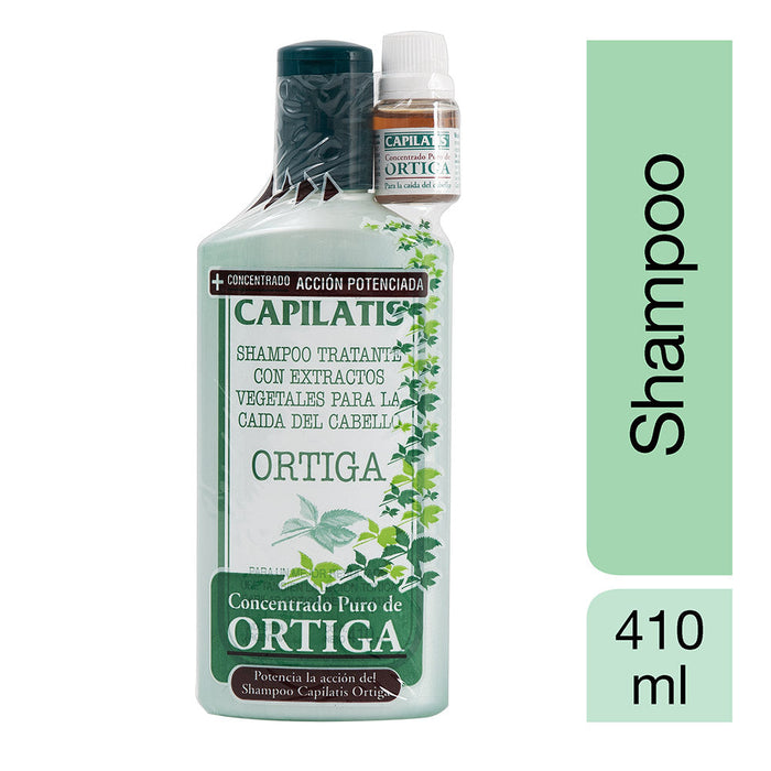 Capilatis Pack Sh Ortigax400+ Concentrado Puro