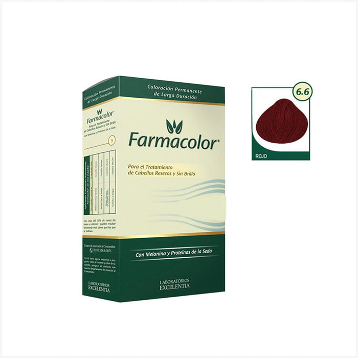 Farmacolor Kit 6.6 Rojo:
