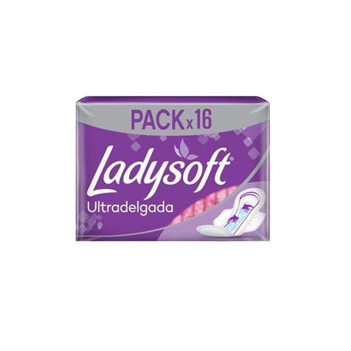 Ladysoft Toa Ultradelgada Tela Suave C/alas X16u