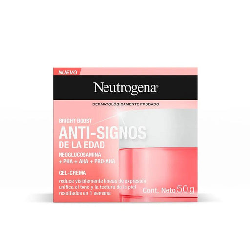 Neutrogena Bright Boost Gel Crema Anti-signos De Edad X 50g