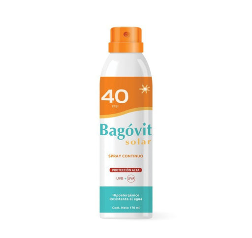Bagovit - Protector Solar Fps 40 Spray Continuo