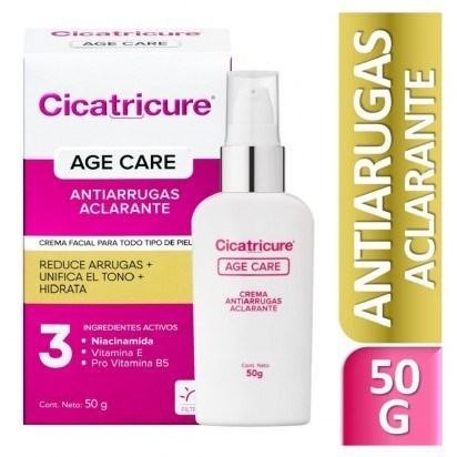 Crema Cicatricure, Age Care Aclarante 50 G