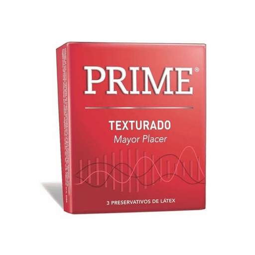 Prime Preservativo Texturado X 3 