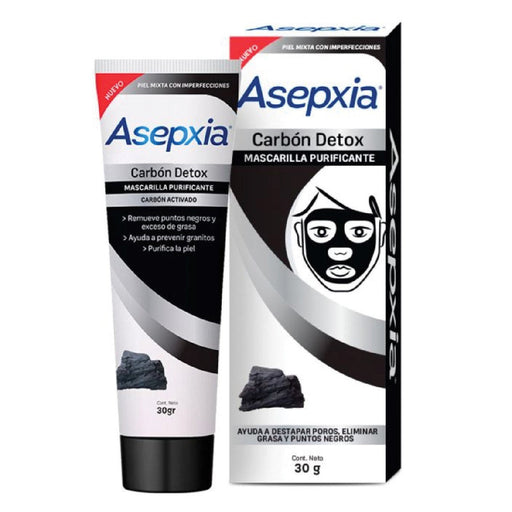 Asepxia Mascarilla X 30g Carbón Peel Off
