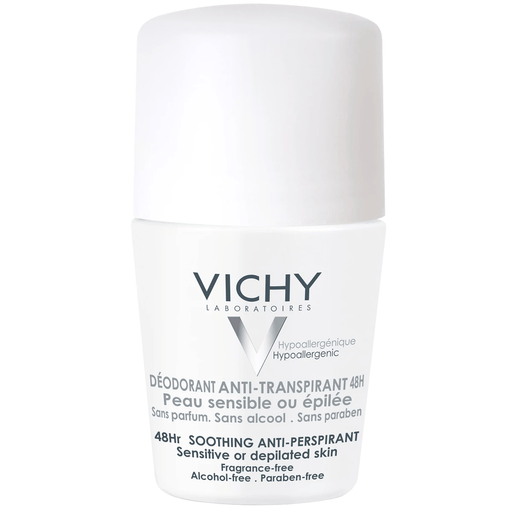 Vichy Desodorante Roll On X 50ml Antitranspirante Piel Sensible