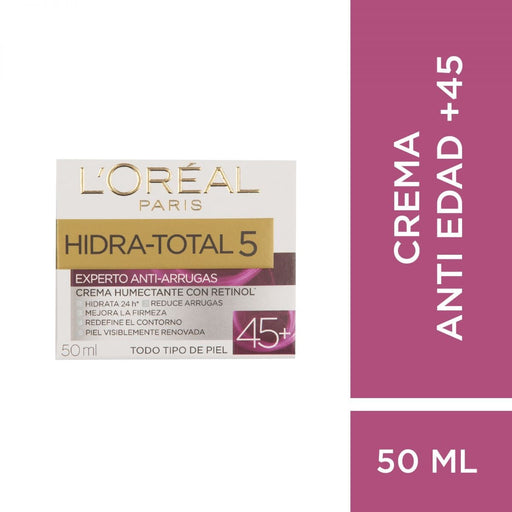 Dermo Exp Hidra Total 5 Cre Anti Arrugas 45+ X50ml