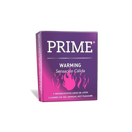 Prime Warming X 3 Preservativos