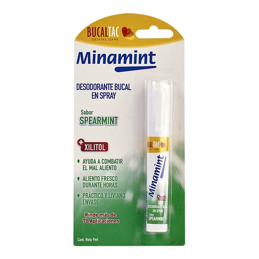 Desodorante Bucal Spray Bucal Tac Minamint Spearmint