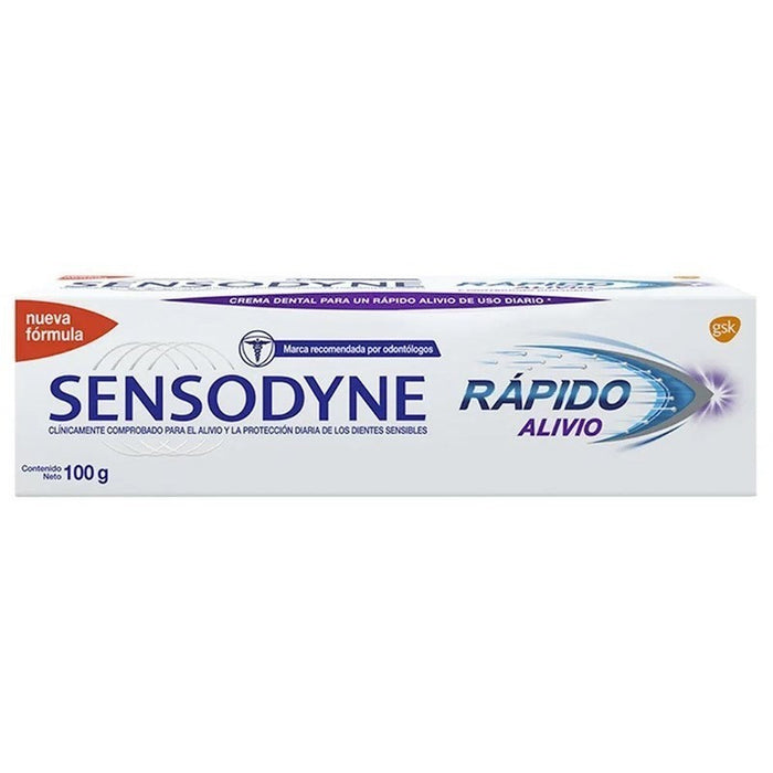 Sensodyne Rapido Alivio 100 Gr Crema Dental