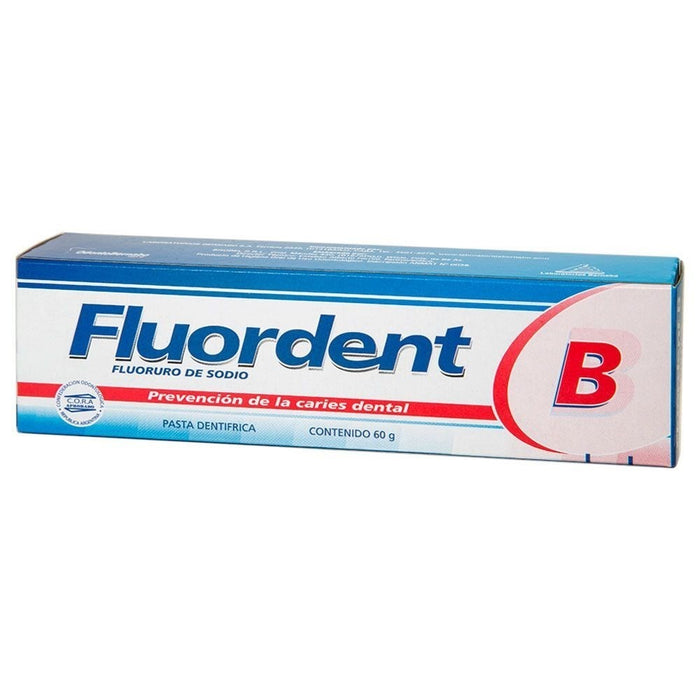 Pasta Dental Fluordent B X 60 Gramos
