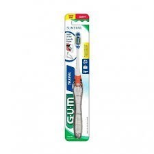 Gum Cepillo Dental Travel 4 Hileras Antibacterial Suave 153 